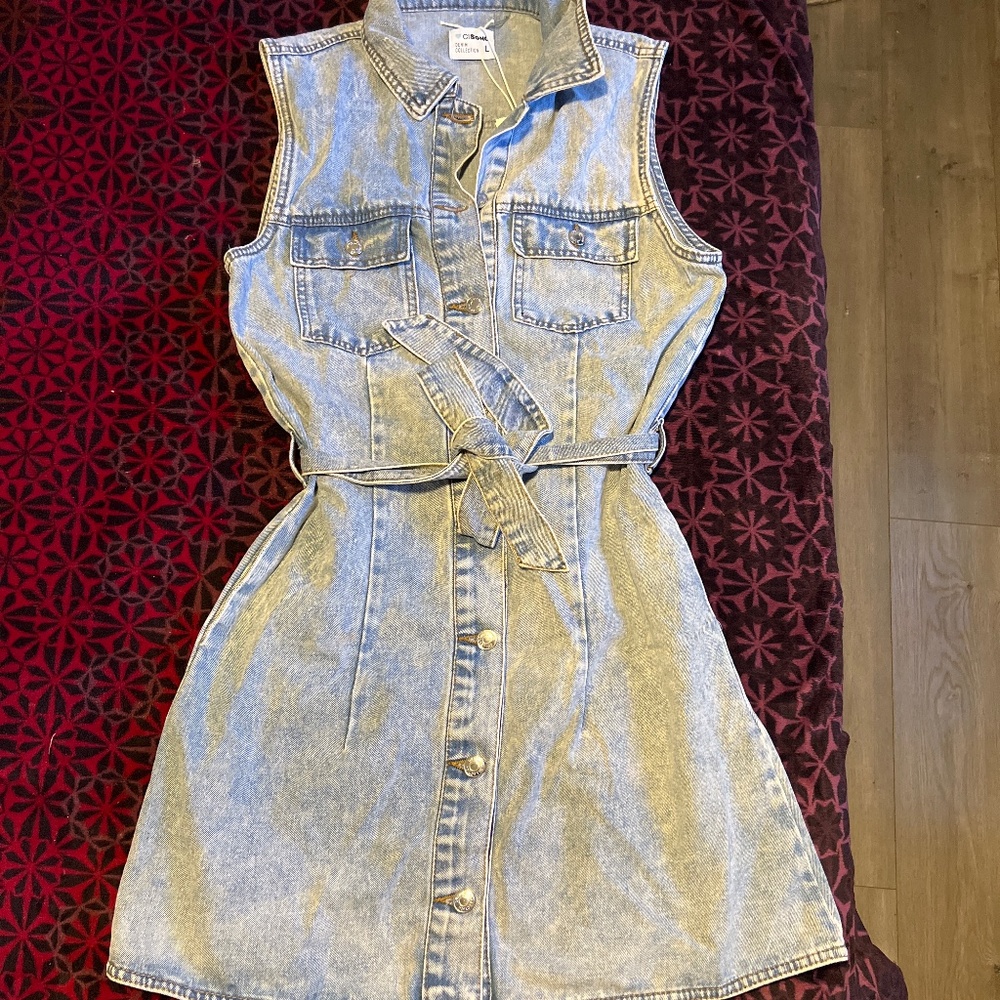 Denim dress